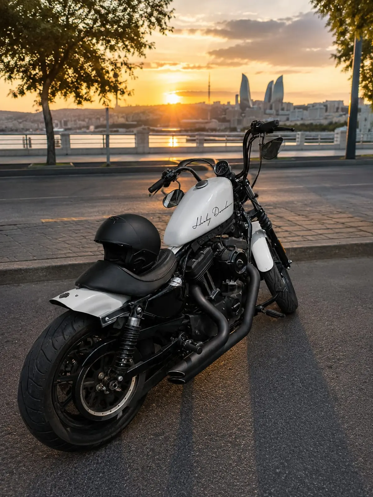 Harley Davidson XL 1200 NS — Bakı (3)